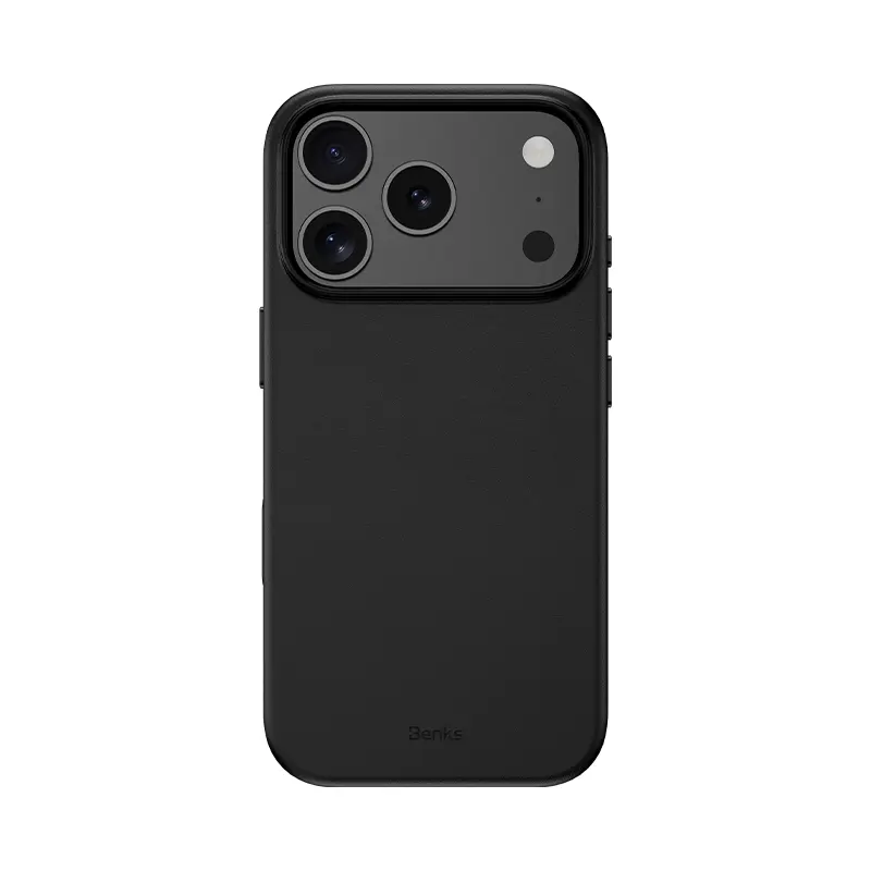 iPhone 18 Pro MagSafe Uyumlu PU Deri Kılıf - Benks VitaPro