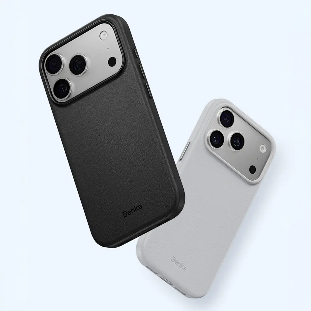 iPhone 18 Pro MagSafe Uyumlu PU Deri Kılıf - Benks VitaPro