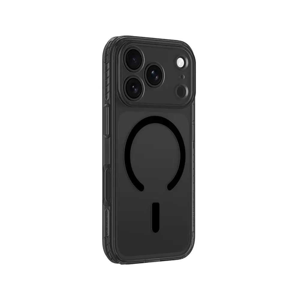Apple iPhone 18 Pro Kılıf M-Safe Şarj Özellikli Airbag Tasarımlı AmazingThing Titan Pro Lens Serisi Kapak
