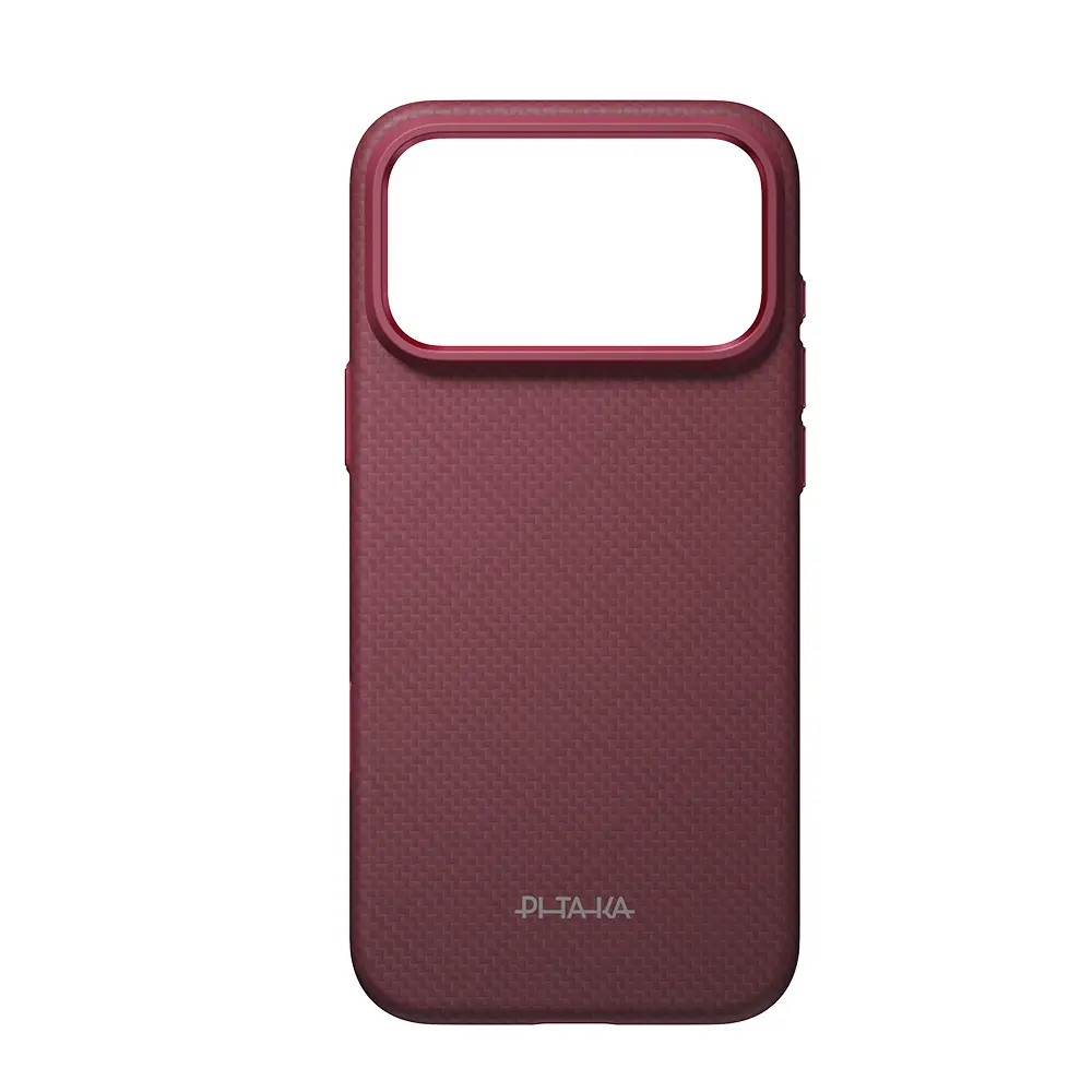 iPhone 18 Pro MagSafe Uyumlu Aramid Fiber Kılıf - Pitaka Argyle Serisi Summa