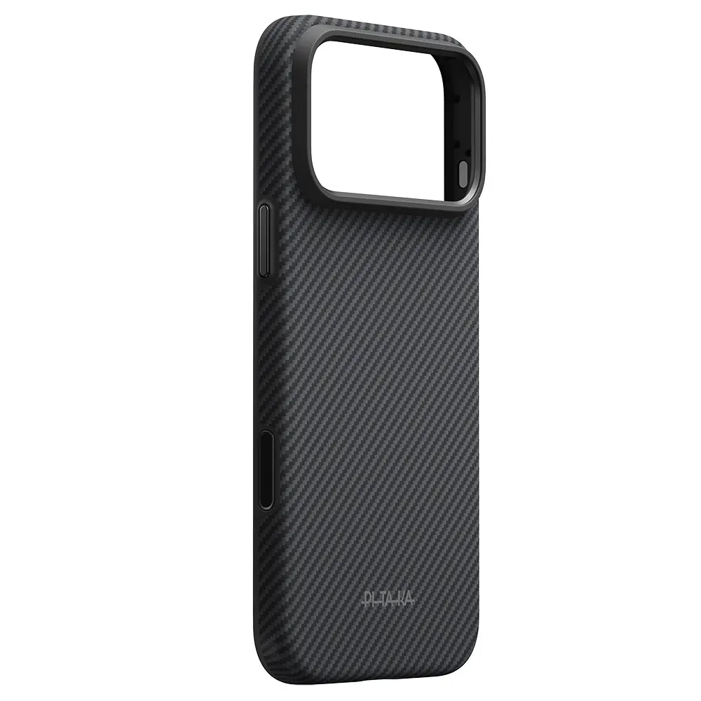 iPhone 18 Pro MagSafe Uyumlu Aramid Fiber Kılıf - Pitaka Military-Grade Classic