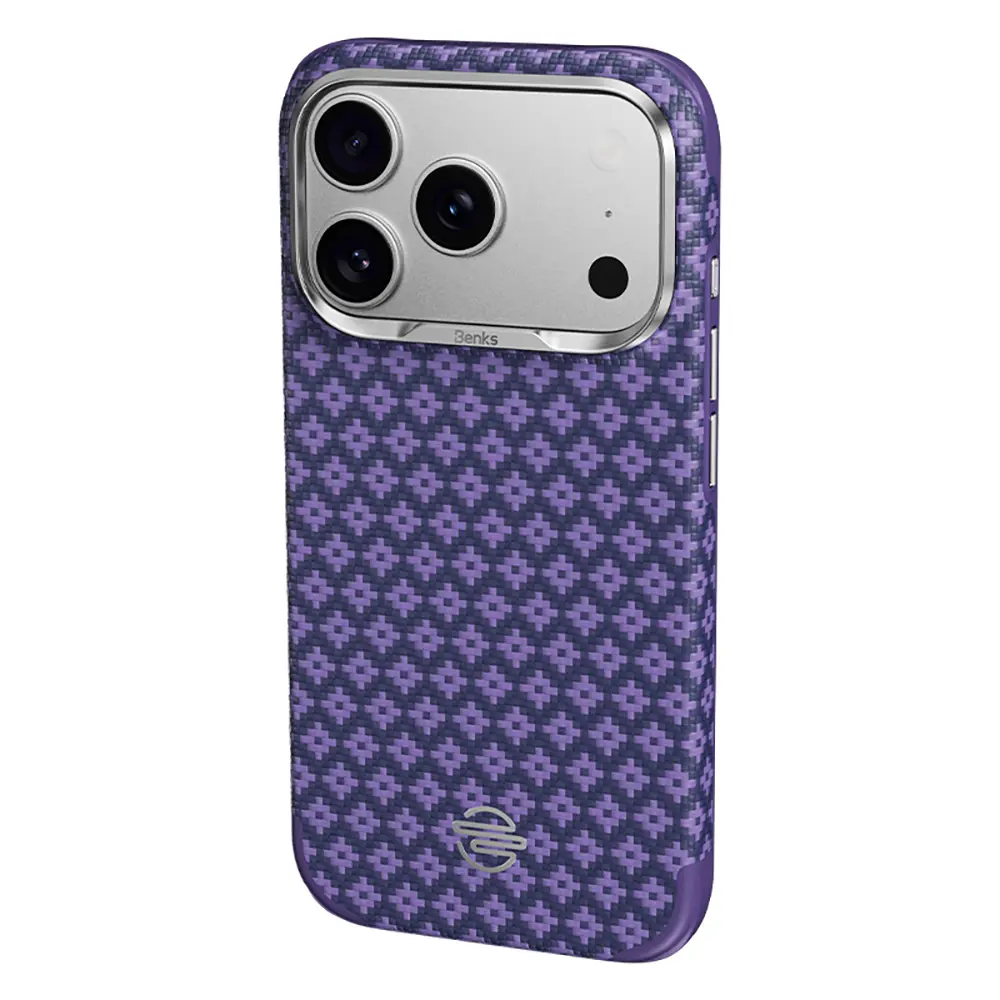 iPhone 18 Pro MagSafe Uyumlu Kevlar Kılıf - Benks ArmorPro ArmorEdge X9