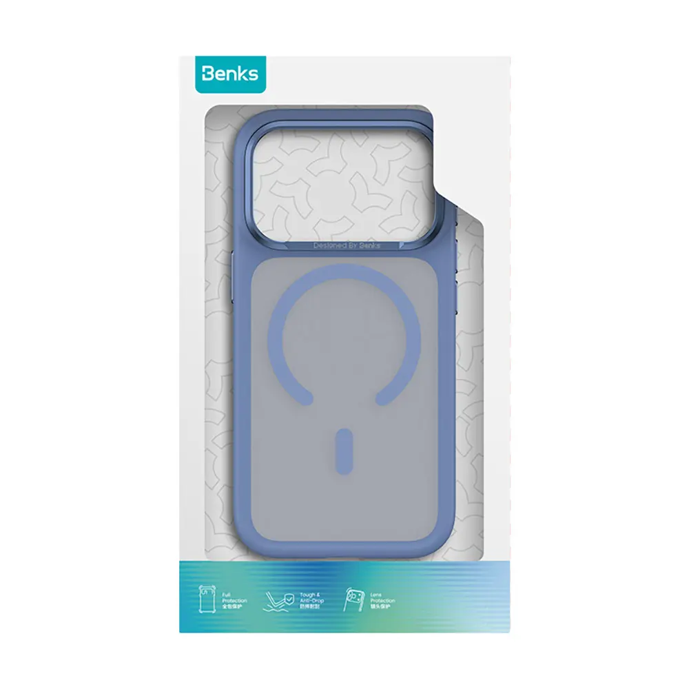 iPhone 18 Pro MagSafe Uyumlu Kılıf - Benks Mist C-Magnet