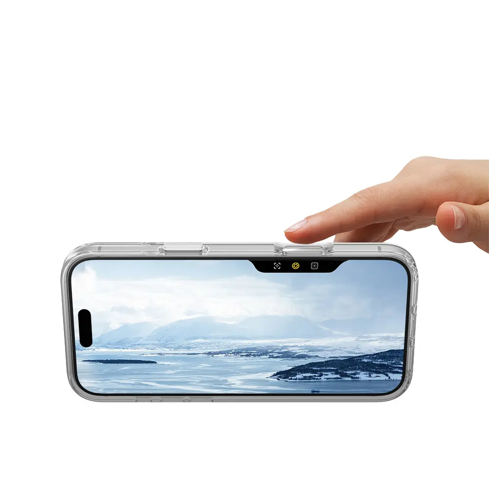 iPhone 18 Pro MagSafe Uyumlu Kamera Korumalı Şeffaf Kılıf - Amazingthing Minimal Lens