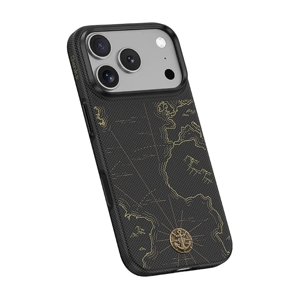 iPhone 18 Pro MagSafe Uyumlu Kevlar Kılıf - Benks ArmorEdge Air Navigator