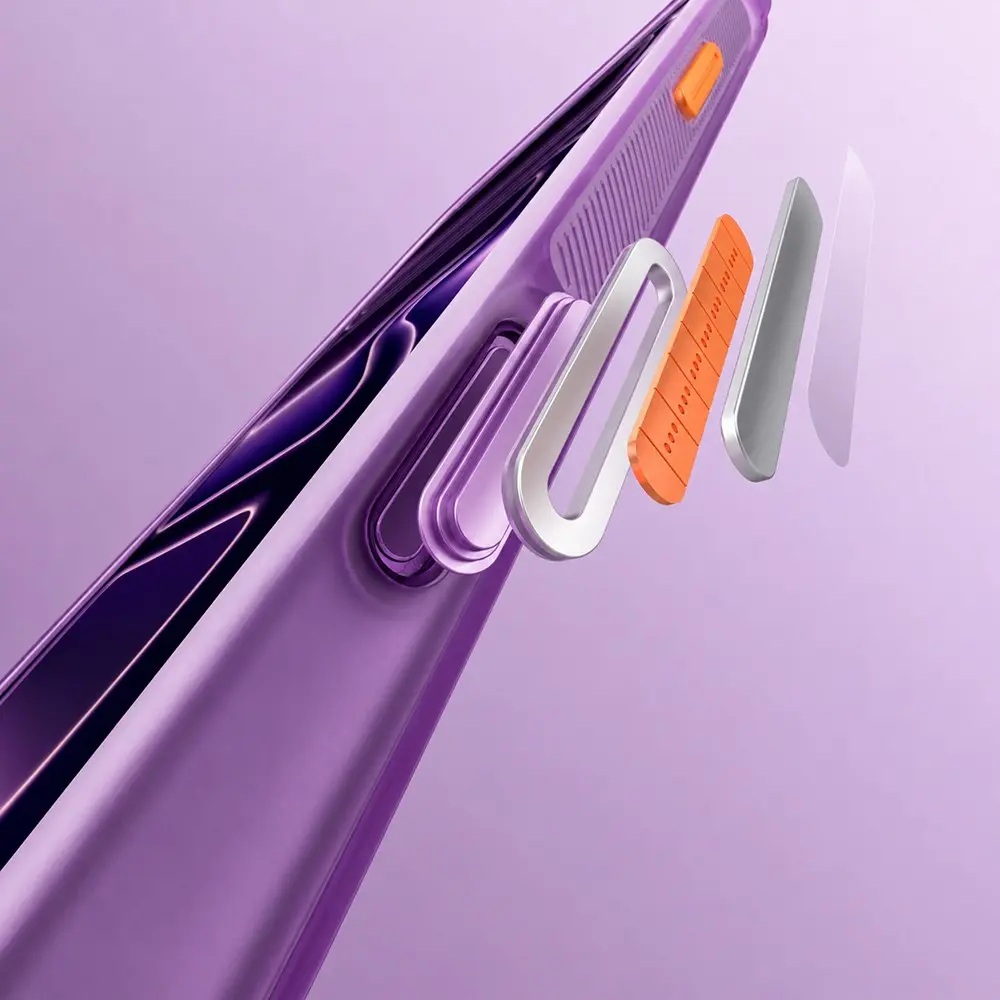 iPhone 18 Pro MagSafe Uyumlu Standlı Şeffaf Kılıf - Mutural Air Shield
