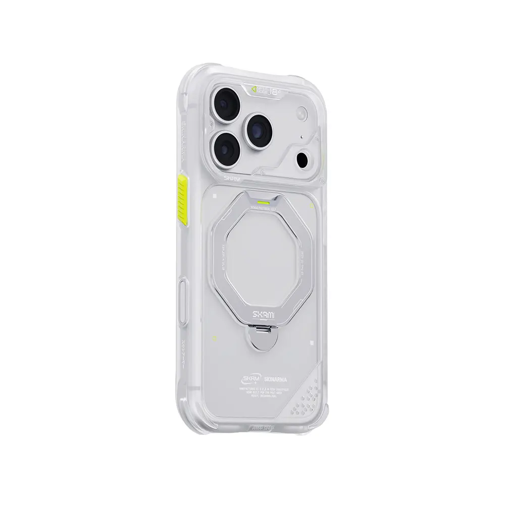 iPhone 18 Pro MagSafe Uyumlu Standlı Kılıf - Skinarma Saturn