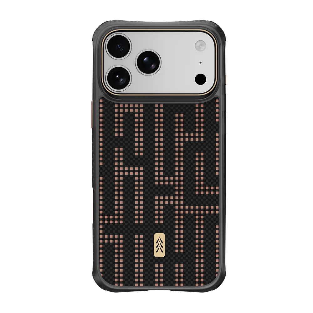 iPhone 18 Pro MagSafe Uyumlu Aramid Kılıf - Raptic Dual Grid