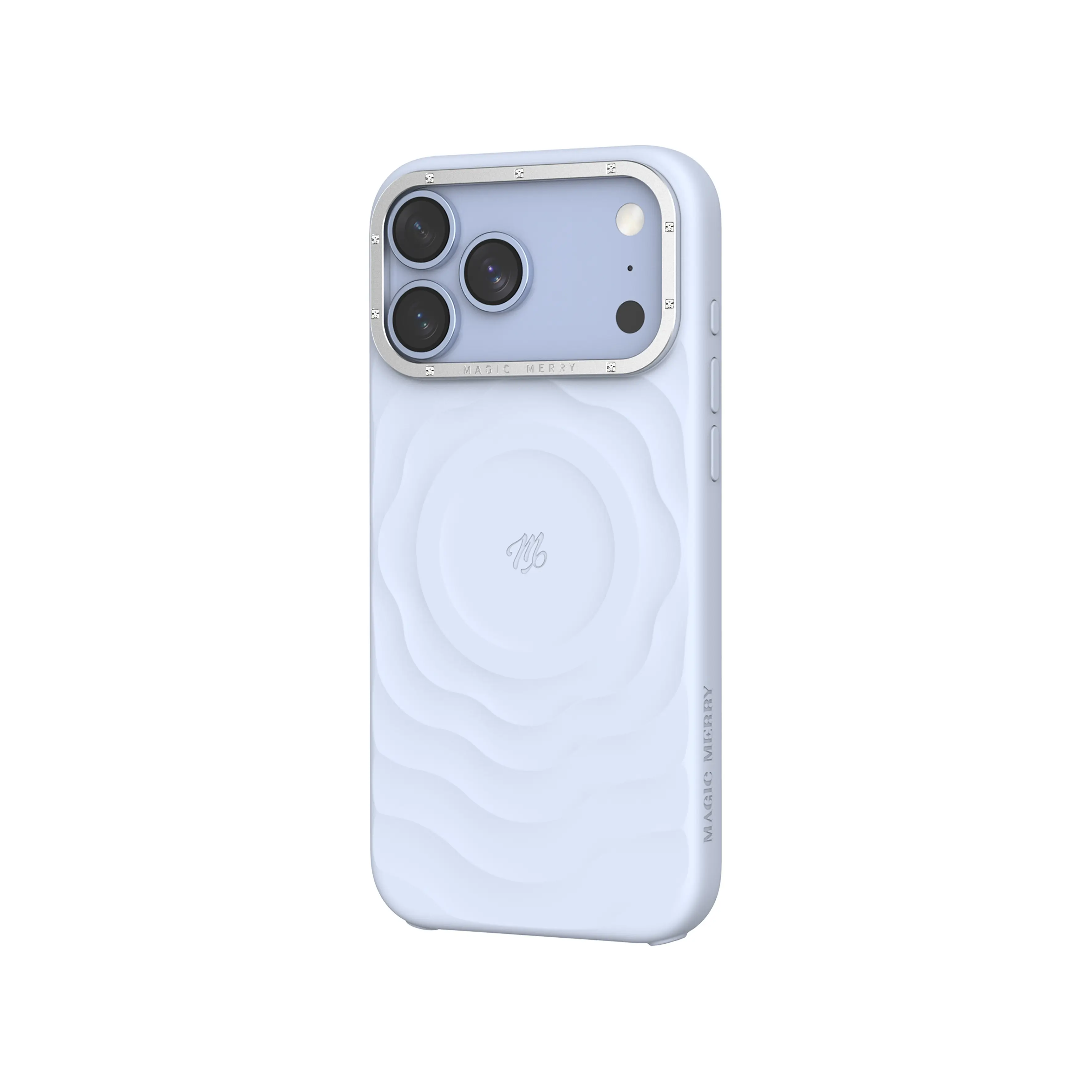iPhone 18 Pro MagSafe Uyumlu Kılıf - Wiwu Magic Merry Blossom Drift