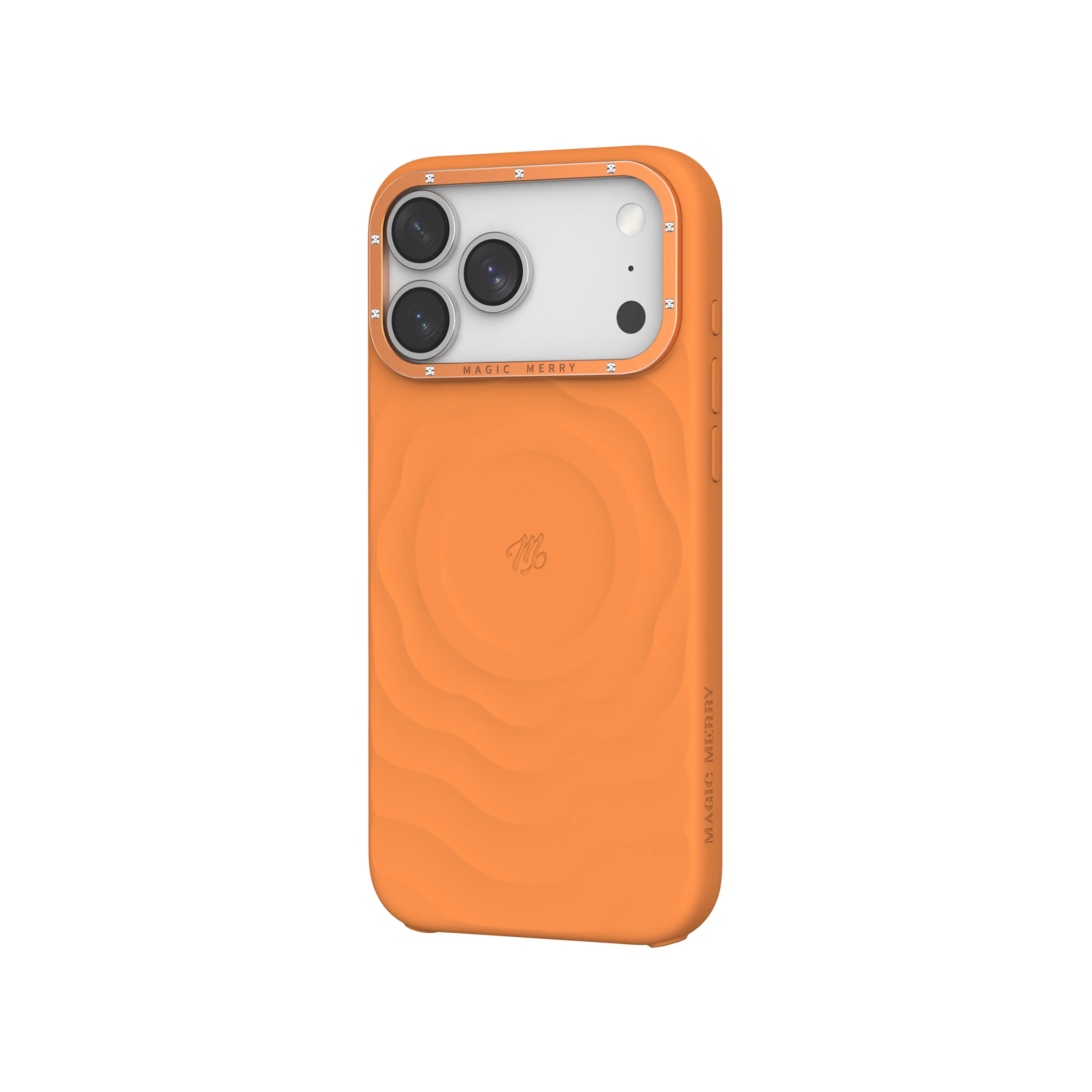 iPhone 18 Pro MagSafe Uyumlu Kılıf - Wiwu Magic Merry Blossom Drift