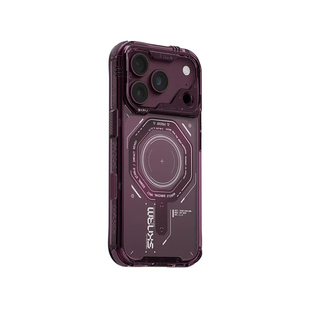 iPhone 18 Pro MagSafe Uyumlu Airbag Tasarımlı Kılıf - Skinarma Magma