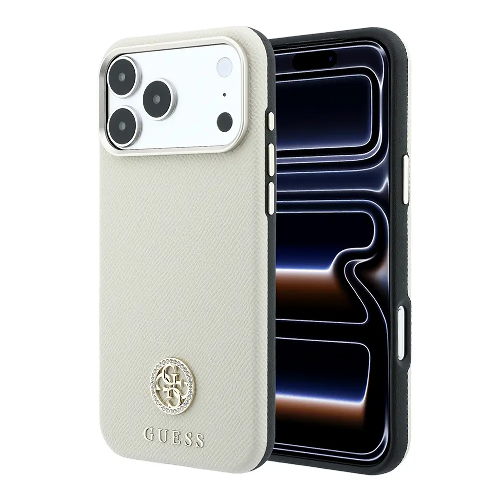 iPhone 18 Pro Max MagSafe Uyumlu Taşlı Kılıf - Guess Lisanslı