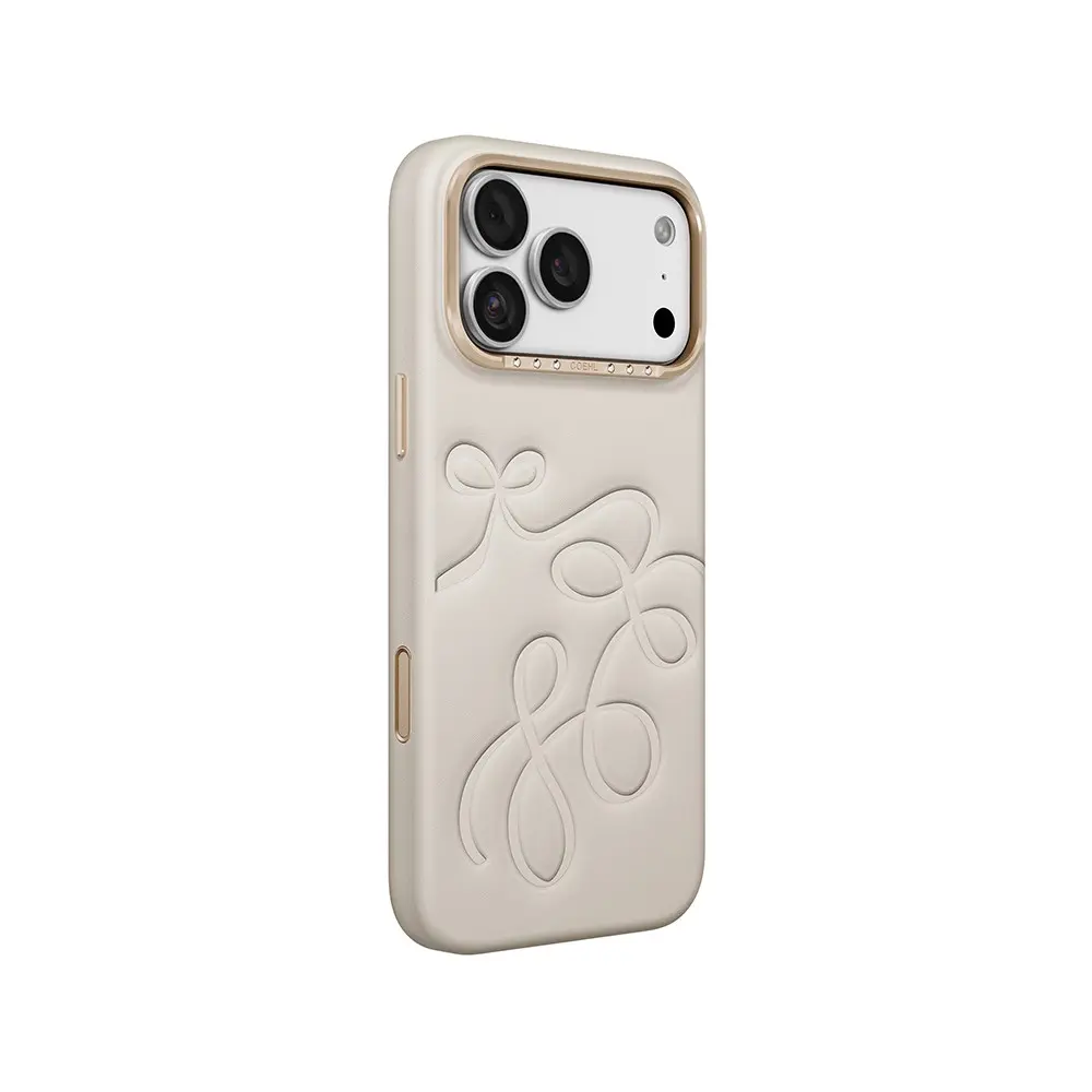 iPhone 18 Pro Max Oyma Desenli Arka Yüzey Kılıf - Coehl Cloude