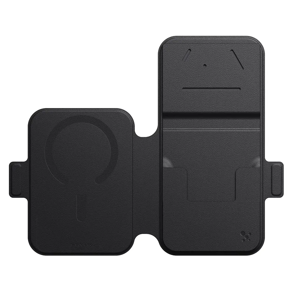 iPhone 18 Pro Max MagSafe Uyumlu Kartlıklı Kılıf - Amazingthing Titan Lens Flip