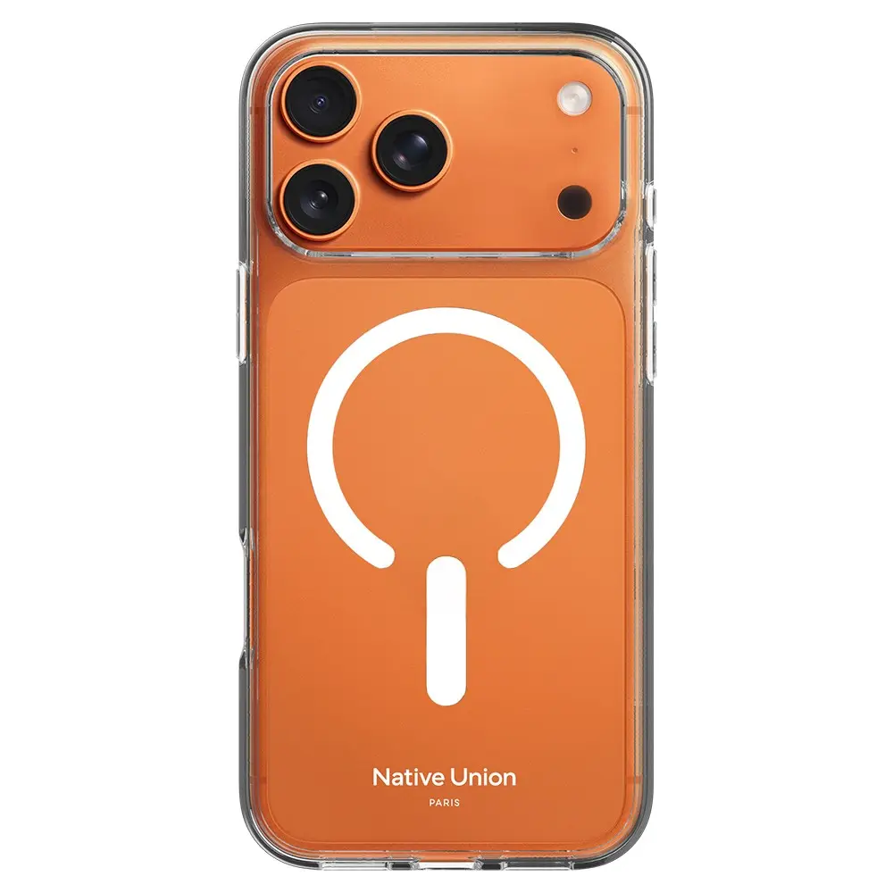iPhone 18 Pro Max MagSafe Uyumlu Şeffaf Kılıf - Native Union RE Clear