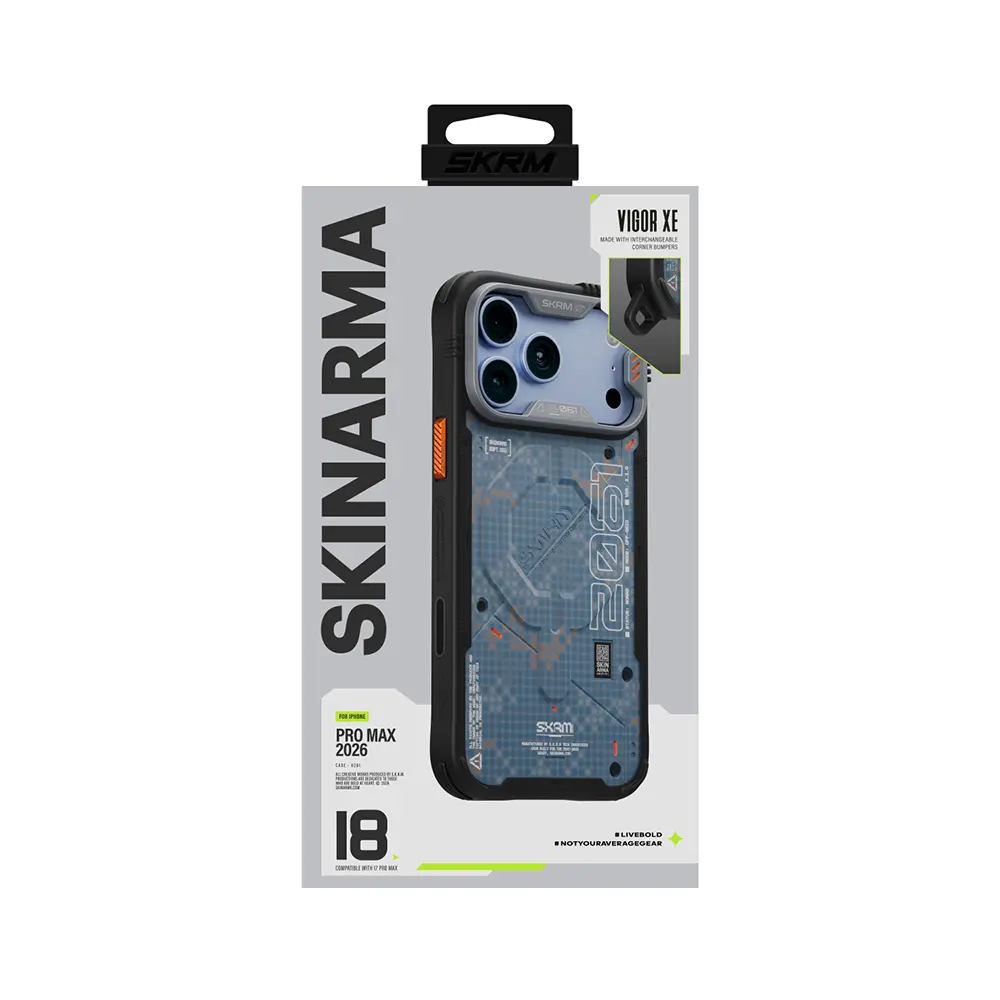 iPhone 18 Pro Max MagSafe Uyumlu Airbag Tasarımlı Kılıf - Skinarma Vigor XE