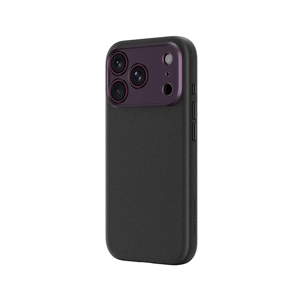 iPhone 18 Pro Max MagSafe Uyumlu Deri Kılıf - Amazingthing Glamour Lens