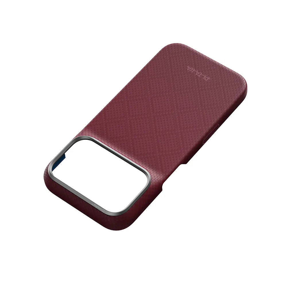 iPhone 18 Pro Max MagSafe Uyumlu Aramid Fiber Kılıf - Pitaka Argyle