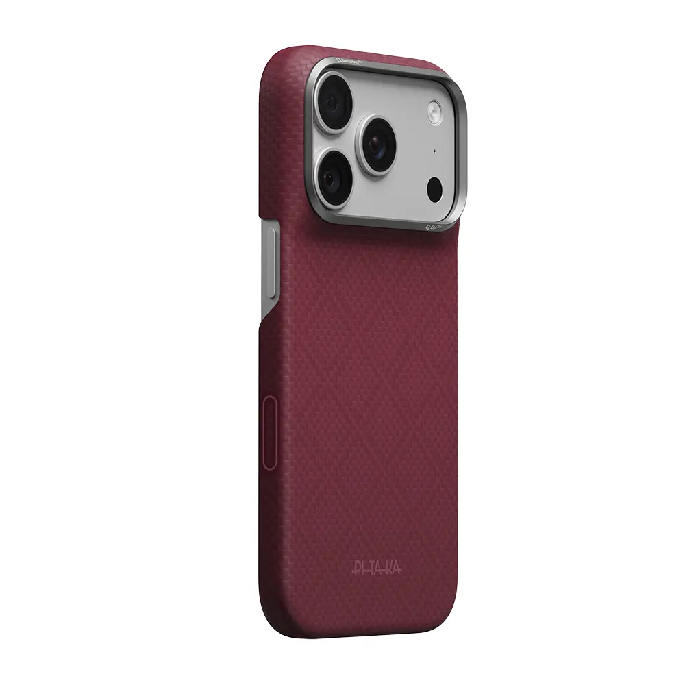 iPhone 18 Pro Max MagSafe Uyumlu Aramid Fiber Kılıf - Pitaka Argyle