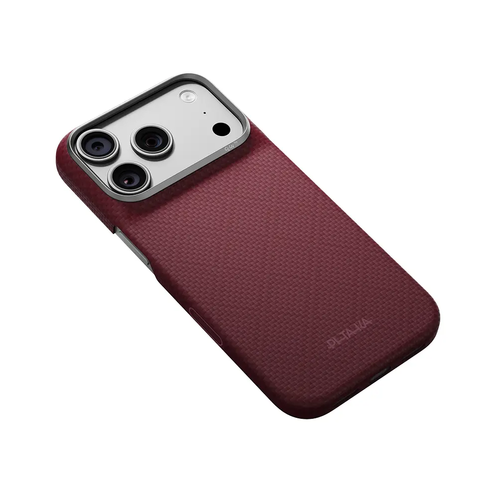 iPhone 18 Pro Max MagSafe Uyumlu Aramid Fiber Kılıf - Pitaka Argyle