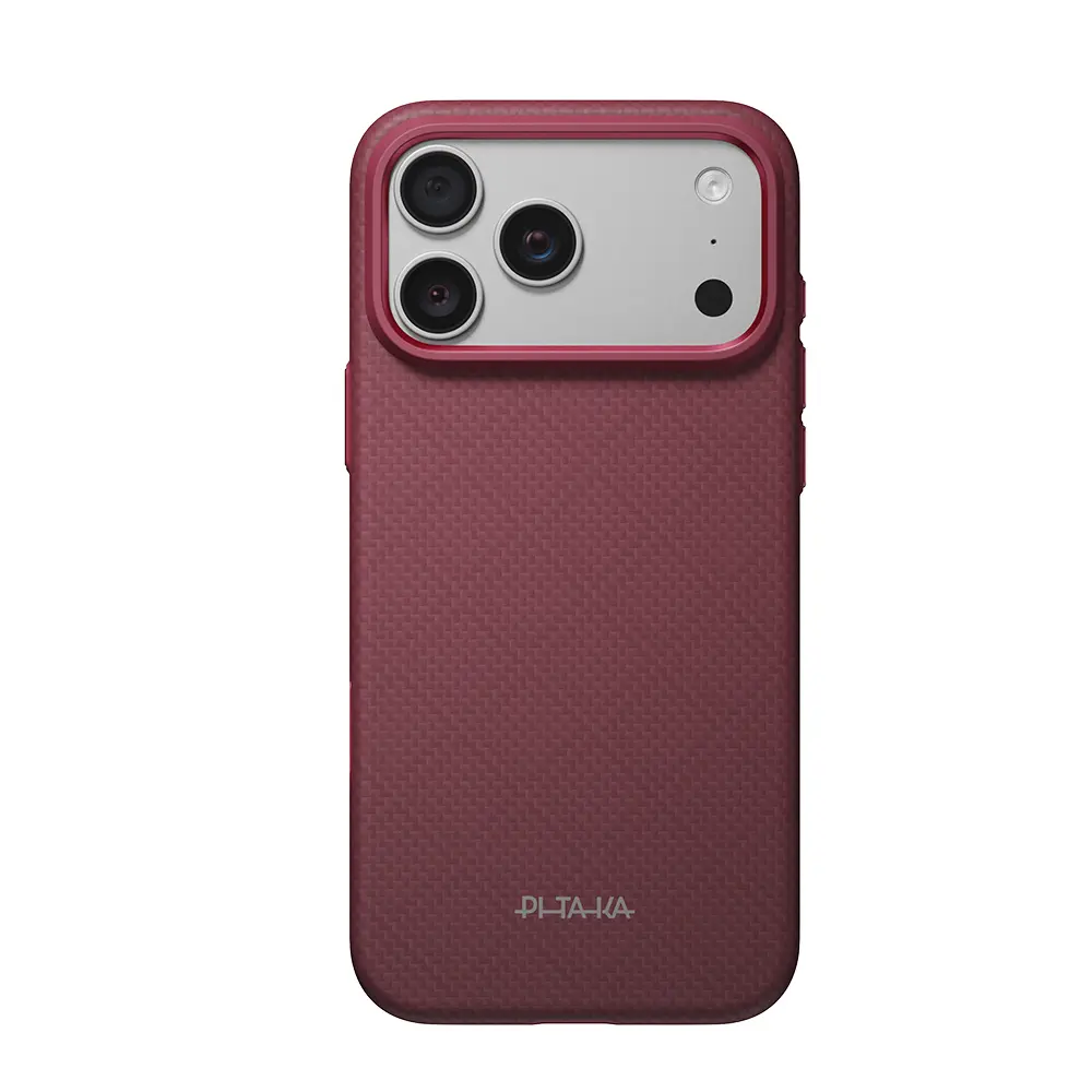 iPhone 18 Pro Max MagSafe Uyumlu Aramid Fiber Kılıf - Pitaka Argyle Summa