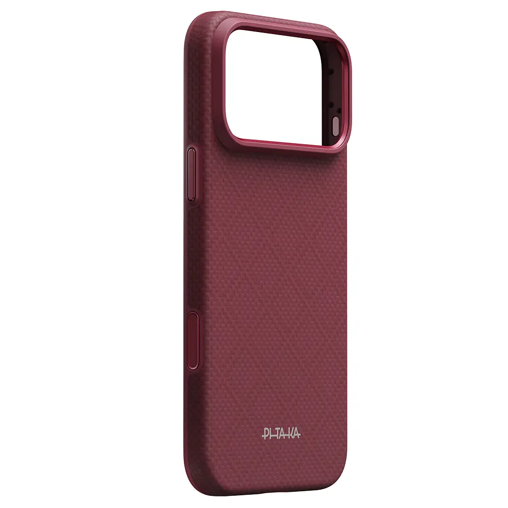 iPhone 18 Pro Max MagSafe Uyumlu Aramid Fiber Kılıf - Pitaka Argyle Summa