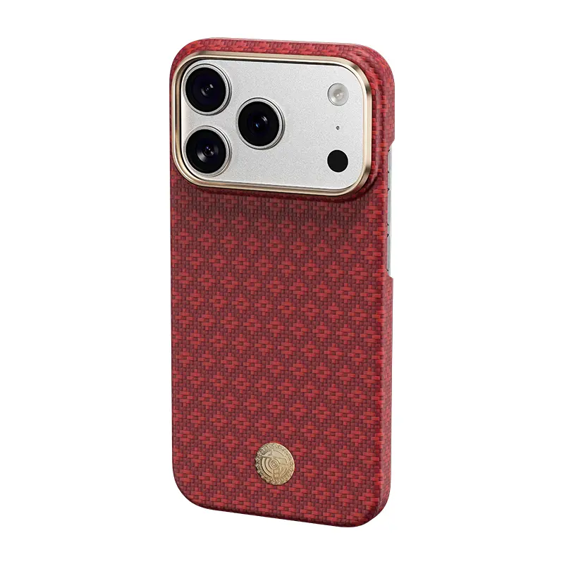iPhone 18 Pro Max MagSafe Uyumlu Kevlar Karbon Kılıf - Benks ArmorAir ArmorGrid