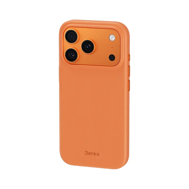 iPhone 18 Pro Max MagSafe Uyumlu PU Deri Kılıf - Benks VitaPro
