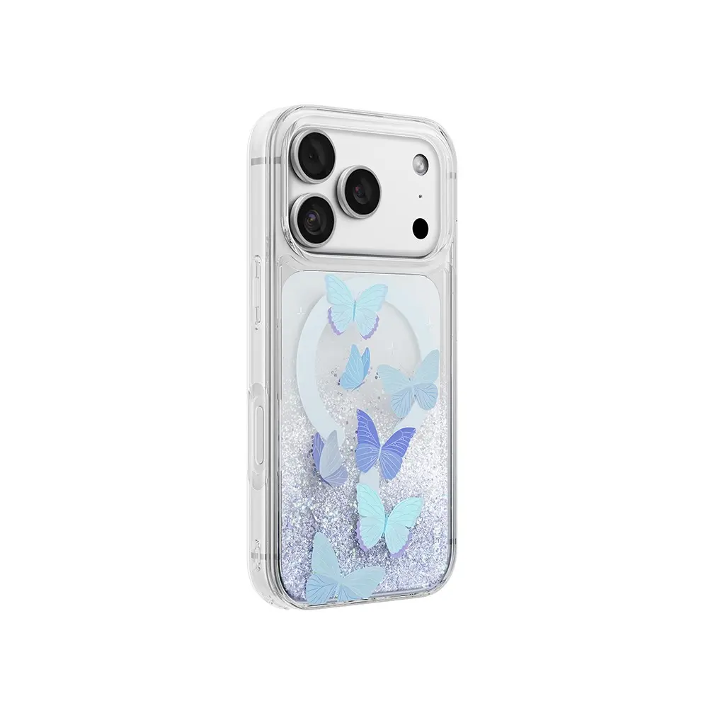 iPhone 18 Pro Max MagSafe Uyumlu Şeffaf Kılıf - Coehl Waterfall Aria