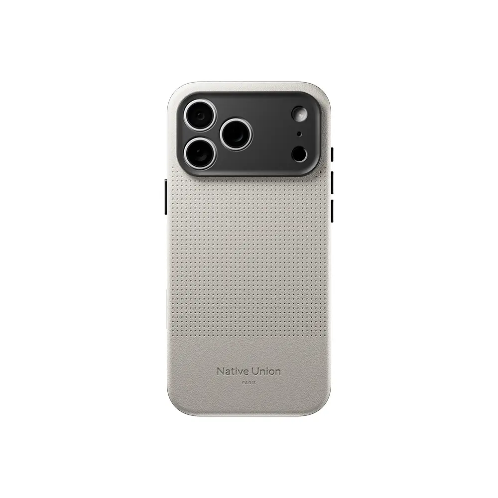 iPhone 18 Pro Max MagSafe Uyumlu Deri Dokulu Kılıf - Native Union Active