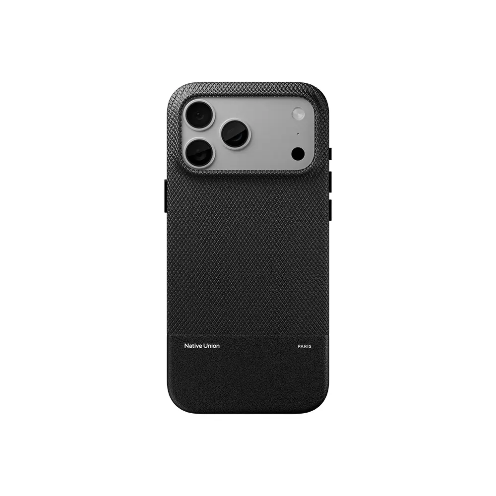 iPhone 18 Pro Max MagSafe Uyumlu Deri Dokulu Kılıf - Native Union RE Classic