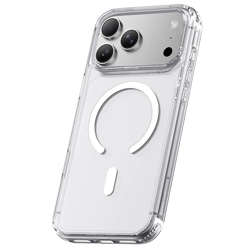iPhone 18 Pro Max MagSafe Uyumlu Şeffaf Kılıf - Raptic Air Clear