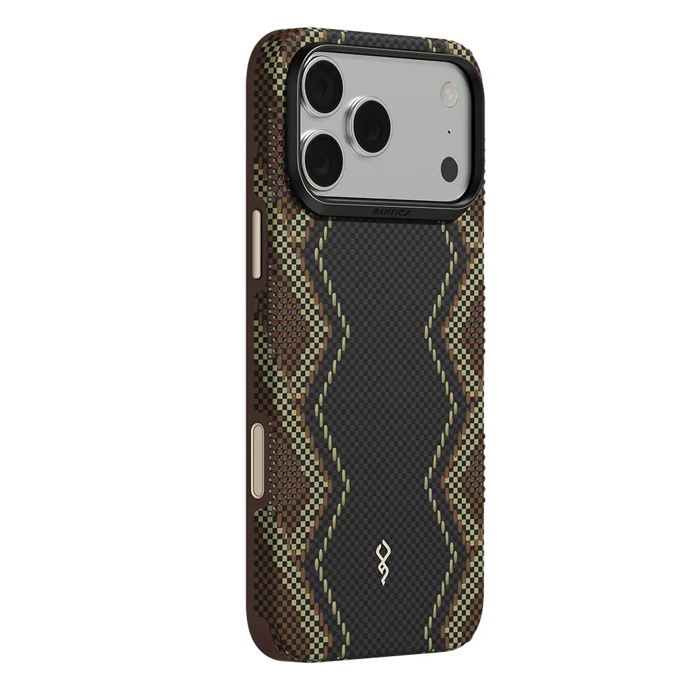 iPhone 18 Pro Max MagSafe Uyumlu Aramid Kılıf - Raptic Aramid Dual Ultra Scepter