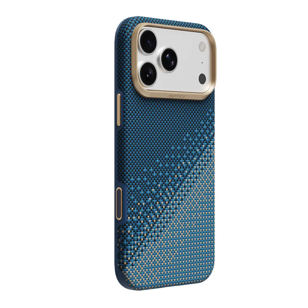 iPhone 18 Pro Max MagSafe Uyumlu Aramid Fiber Kılıf - Raptic Dual Serenity