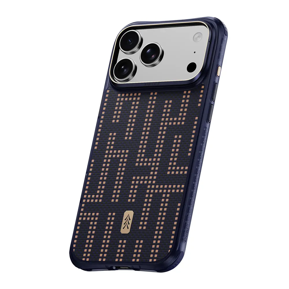 iPhone 18 Pro Max MagSafe Uyumlu Aramid Kılıf - Raptic Dual Grid