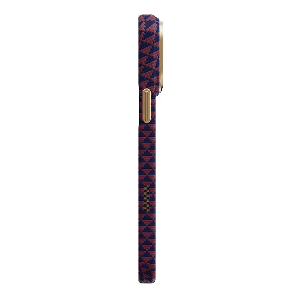 iPhone 18 Pro Max MagSafe Uyumlu Aramid Fiber Kılıf - Raptic Aramid Skin Origin