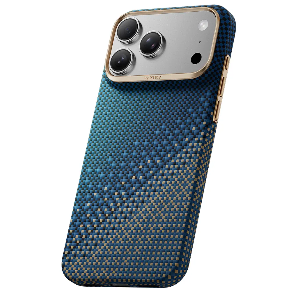 iPhone 18 Pro Max MagSafe Uyumlu Aramid Dokulu Kılıf - Raptic Serenity