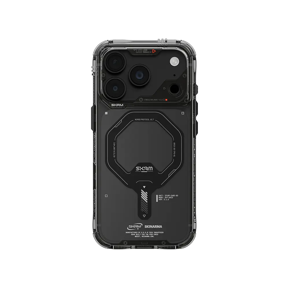 iPhone 18 Pro Max MagSafe Uyumlu Şeffaf Kılıf - Skinarma Saido