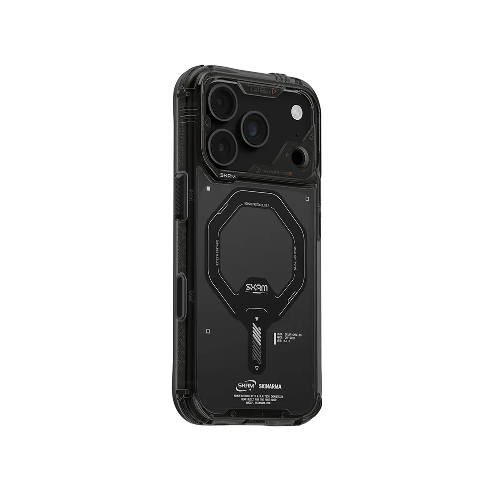 iPhone 18 Pro Max MagSafe Uyumlu Şeffaf Kılıf - Skinarma Saido