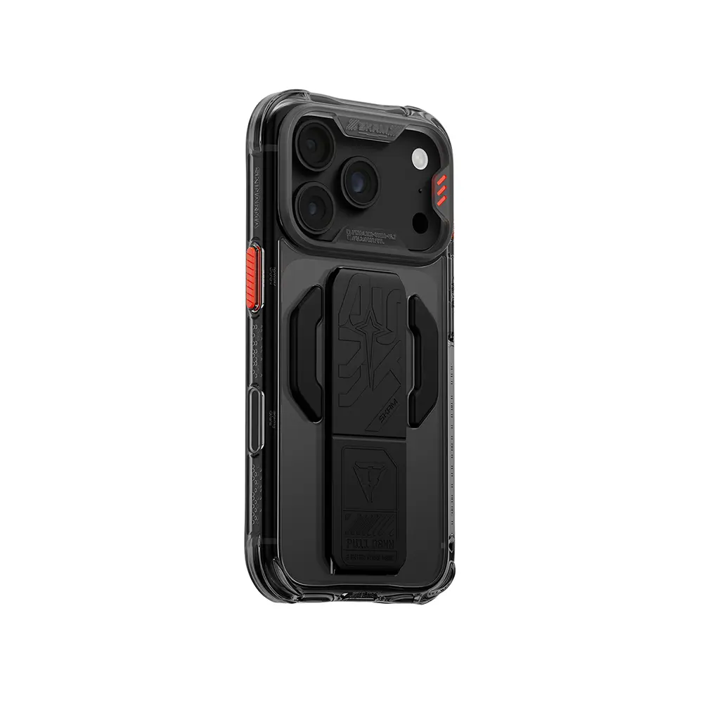 iPhone 18 Pro Max MagSafe Uyumlu Standlı Kılıf - Skinarma Helio