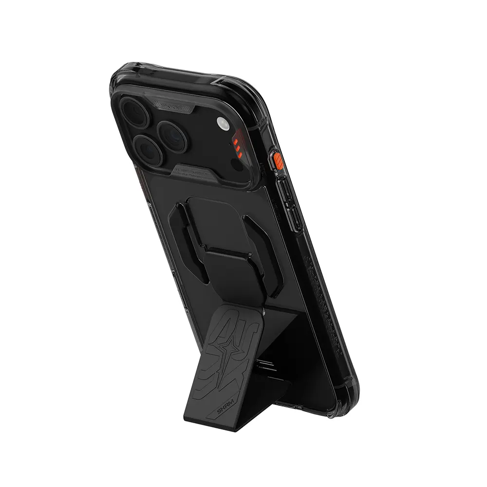 iPhone 18 Pro Max MagSafe Uyumlu Standlı Kılıf - Skinarma Helio