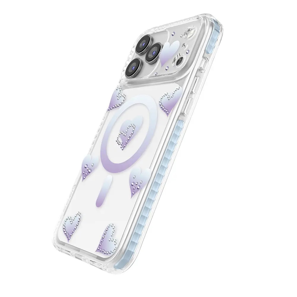 iPhone 18 Pro Max MagSafe Uyumlu Şeffaf Kılıf - Zore Paris Elvo