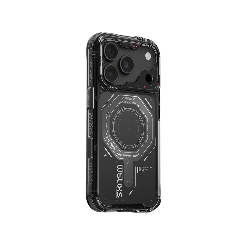 iPhone 18 Pro Max MagSafe Uyumlu Airbag Tasarımlı Kılıf - Skinarma Magma