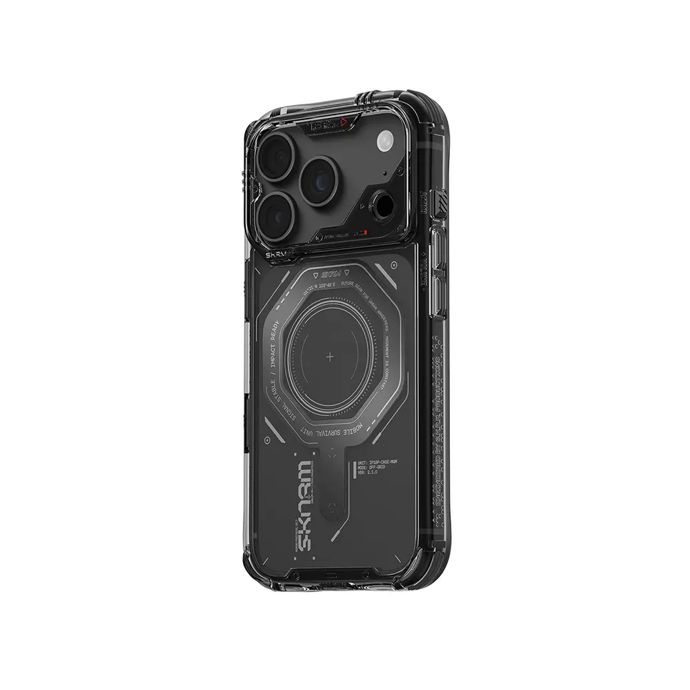 iPhone 18 Pro Max MagSafe Uyumlu Airbag Tasarımlı Kılıf - Skinarma Magma