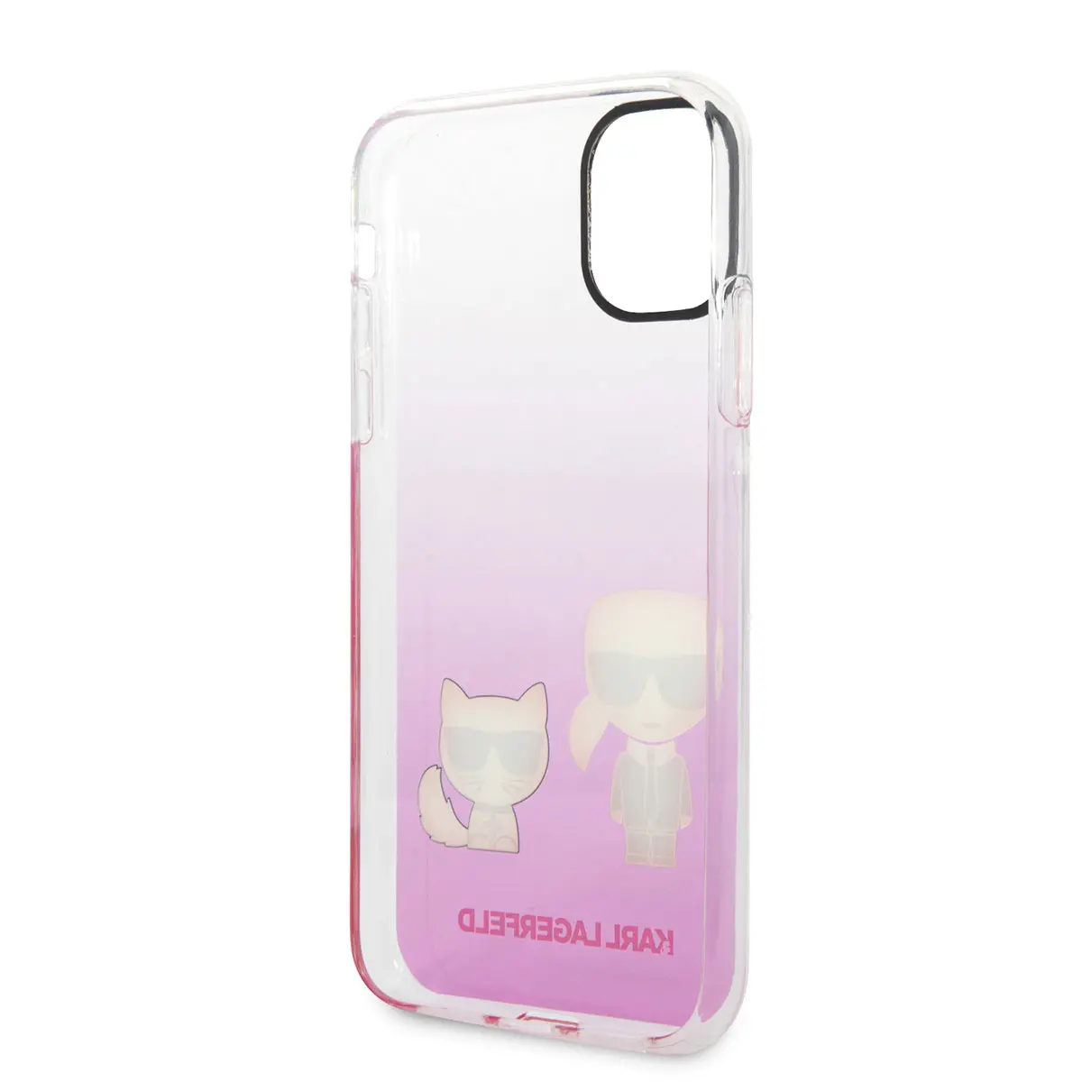 iPhone 11 Sert TPU Kılıf - Karl Lagerfeld K&C Tasarım