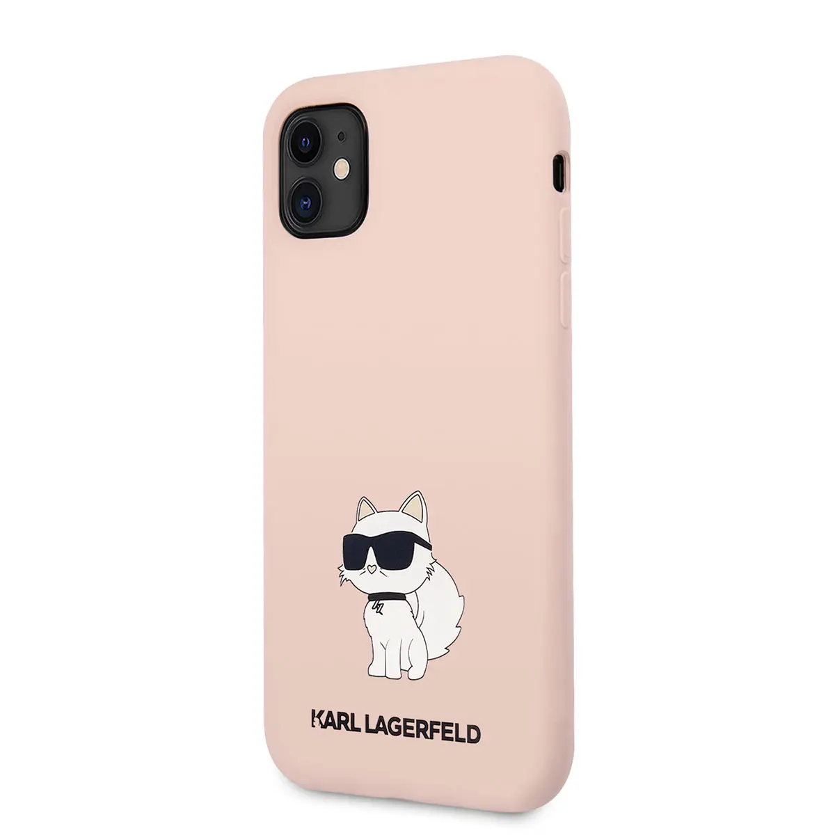 iPhone 11 Silikon Kılıf, Choupette Desenli - Karl Lagerfeld