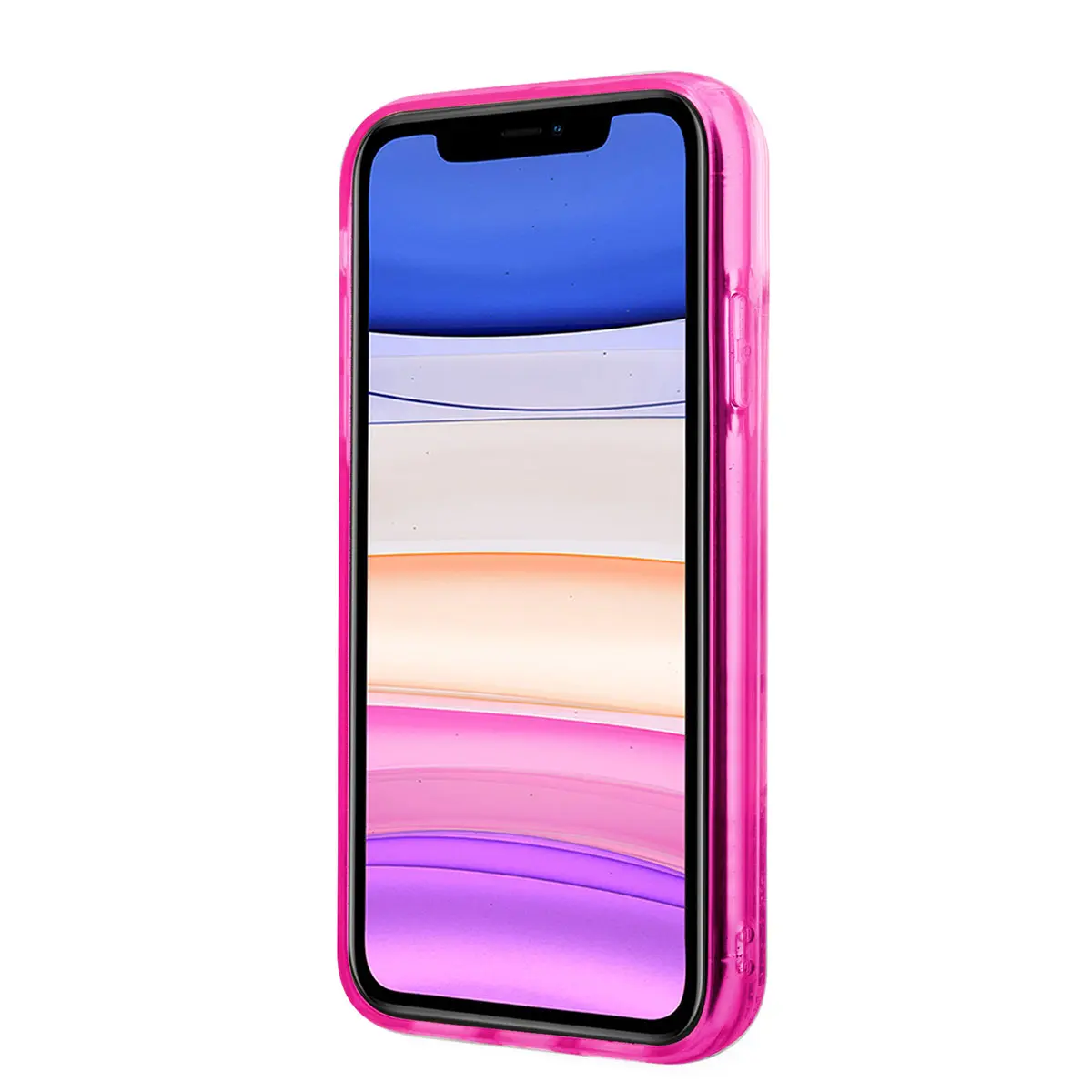 iPhone 11 Sıvılı Simli Elong Dizayn Kılıf - Karl Lagerfeld