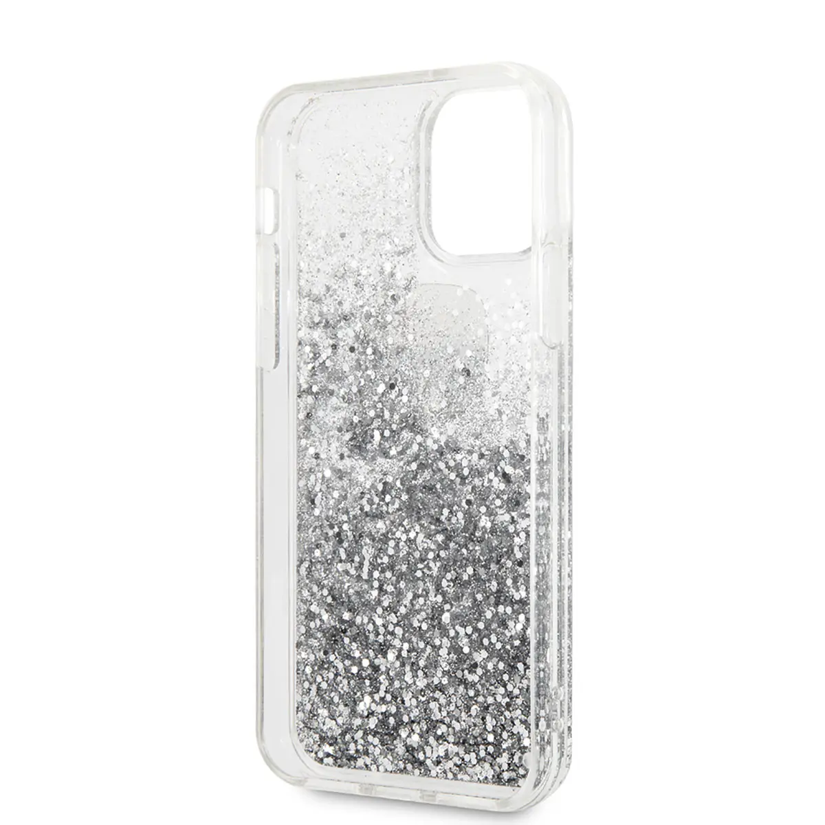 iPhone 11 Sıvılı Simli Kılıf - Karl Lagerfeld K&C Dizayn