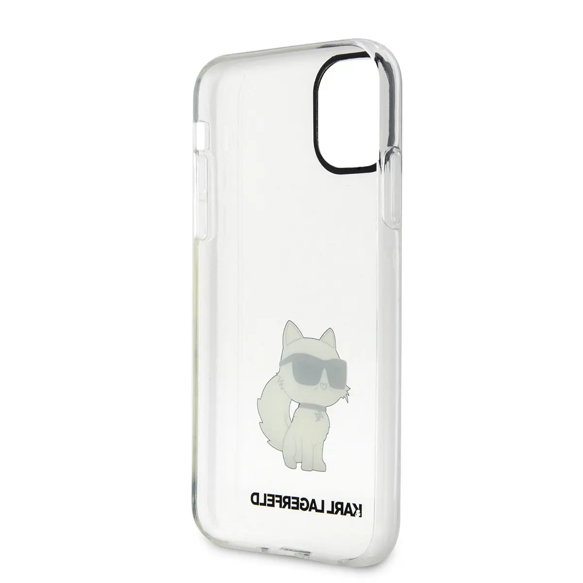 iPhone 11 Şeffaf Choupette Desenli Kılıf - Karl Lagerfeld