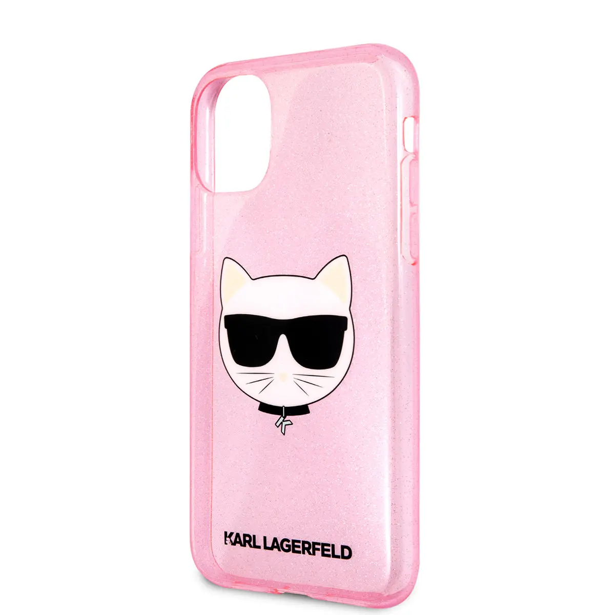 iPhone 11 Şeffaf Kılıf, Choupette Head Desenli - Karl Lagerfeld